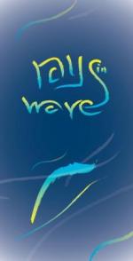 rays in waves logo