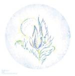 Art Verten (Blue Flame Flower)